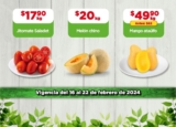 Ofertas Bodega Aurrera Tianguis de frutas y verduras al 22 de febrero 2024