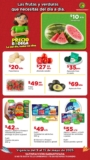 Bodega Aurrera Tianguis de frutas y verduras Precio Bodega al 15 de mayo 2025