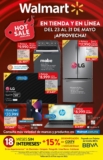 Folleto Walmart Hot Sale 2022 del 23 al 31 de mayo