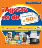 Folleto cupones Chedraui al 50% agosto 21 al 23: salchichonería, uniformes y más devuelven el 50% de tu compra