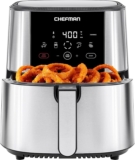 Freidora de aire digital Chefman Turbofry de acero inoxidable de 7.5 L de capacidad baja a su menor precio