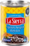Frijoles negros refritos la Sierra lata de 580 gr baja de precio