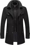 Abrigo gabardina de lana desmontable para hombre baja a un excelente precio