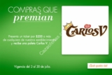 Paleta Carlos V GRATIS con tu ticket de compra en Galerías Chilpancingo