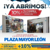 10% de bonificación en todas tus compras en Gameplanet Plaza Mayor León, Gto.