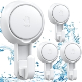 Juego de 4 ganchos atoadhesivos reutilizables para baño o cocina bajan de precio + 3 meses sin intereses