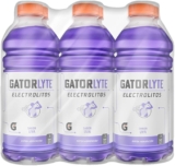 6 pack bebida rehidratante Gatorlyte Electrolitos Uva de 591 ml bajan a su menor precio