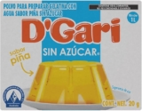 3×2 en D’Gari polvo para preparar gelatina de Piña sin Azúcar baja a un gran precio