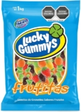 Gomitas dulces Frutitas Lucky Gummys bolsa de 1 kg baja a su precio más económico