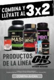 En GNC 3×2 en productos Optimum Nutrition este fin de semana