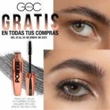 En GOC Make Up llévate de regalo una máscara de pestañas Power Lashes en compras a partir de $600