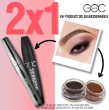 2×1 en mascaras de pestañas y en productos para cejas en GOC Make Up