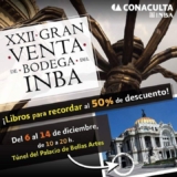 Libros al 50% de descuento en la Gran Venta de Bodega del INBA