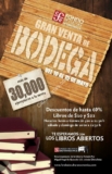 Gran Venta de Bodega Fondo de Cultura Económica del 10 al 15 de mayo: Libros de $10 y $22 pesos