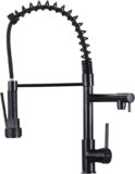 Grifo de cocina de acero inoxidable con manguera, rociador y más baja de precio