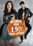 Halloween Punk C&A: 15% de descuento en prendas exteriores (chamarras, abrigos, sacos y chalecos)
