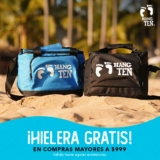 Promoción de Primavera Hang Ten: hielera Gratis en compras de $999