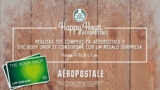Happy Hour Aeropostale 18 de diciembre: Regalo de The Body Shop si compras hoy de 6 a 7 PM