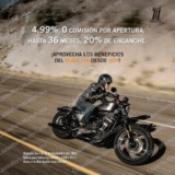 Ofertas Harley-Davidson el Buen Fin 2016: crédito de 36 meses con tasa de 4.99%, 0% por apertura y más