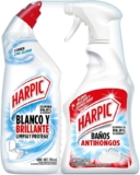 Combo Harpic con limpiador de baños en gel White & Shine + limpiador desinfectante Baños Antihongos a un precio sorprendente