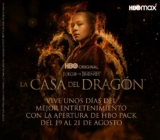Señal de HBO GRATIS este fin de semana por el estreno de La Casa del Dragón