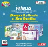 Nueva promoción HEB Buen Fin: 3×2 en pañales del 13 al 16 de noviembre