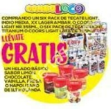 En HEB litro de helado Holanda Gratis en la compra de un six pack de cervezas