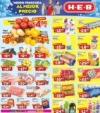 Ofertas de frutas y verduras en HEB 10 a 12 de marzo