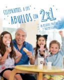 Promoción Helados Dolphy Día del Abuelo: 2×1 en helados, paletas y dolphyccinos hoy 28 de agosto