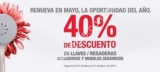 Promoción Helvex Mayo 2017: 40% de descuento en accesorios y muebles para baño
