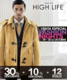 Venta Nocturna High Life Fashion Nights: hasta 30% de descuento + 10% adicional + 12 meses sin intereses