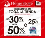 Ofertas en Home Store El Buen Fin 2014: hasta 50% de descuento y 2 meses sin intereses de bonificación con Banamex