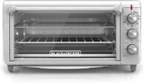 Horno y freidora de aire Black + Decker con 5 funciones de cocción baja a su menor precio + 6 meses sin intereses