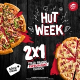 Hut Week en Pizza Hut: 2×1 en pizza grande especialidad esta semana