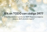 Promoción de Navidad H&M: 15% de descuento en todo sólo hoy (incluye rebajas)