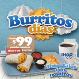 Promoción IHOP Burritos Días: Nuevos Burritos desde $99