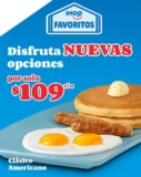 Nuevos Favoritos IHOP desde $109 de lunes a viernes todo el día