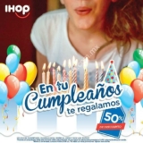 Promoción de Cumpleaños IHop: 50% de descuento en el total de tu cuenta