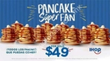 Promoción iHop 2018 todos los pancakes que puedas comer por $49 pesos