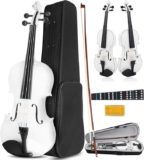 Violín con estuche color blanco baja de precio + 3 meses sin intereses