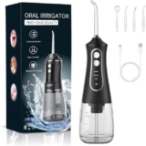 Irrigador bucal hilo dental de agua con 4 puntas baja a su menor precio