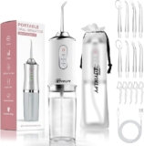 Irrigador bucal hilo dental de agua recargable con 8 cabezales a un super precio