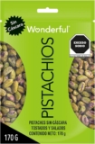 Pistaches tostados y salados sin cáscara Wonderful Pistachios bolsa de 170 g baja de precio