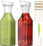 2 jarras de agua con tapa anti-goteo en su precio más bajo