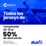 Jersey de la marca Charly a mitad de precio en Martí