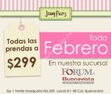 $299 todas las prendas en Jessy Franz Forum Buenavista (ropa infantil)