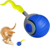 Juguete para gatos pelota automática con cola recargable por USB baja a un precio muy bueno