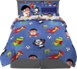 Juego de cama con sábanas y edredón con diseño infantil baja de precio