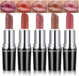 Juego de 5 labiales colores metálicos Anglicolor bajan a su menor precio