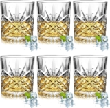 Juego de 6 vasos de vidrio para whisky bajan a su menor precio